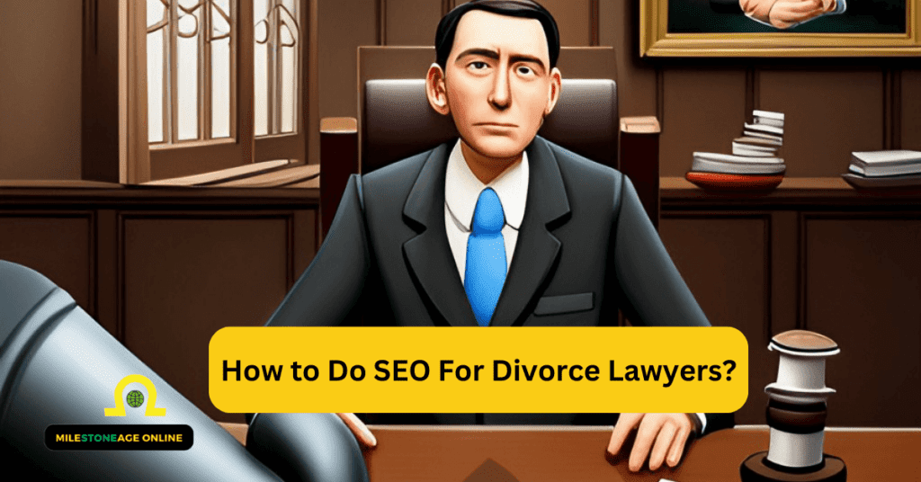 A Divorce lawyer sitting in his chamber - SEO for Divorce Lawyers