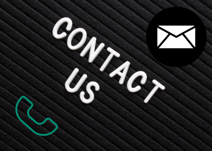 Contact Us is written