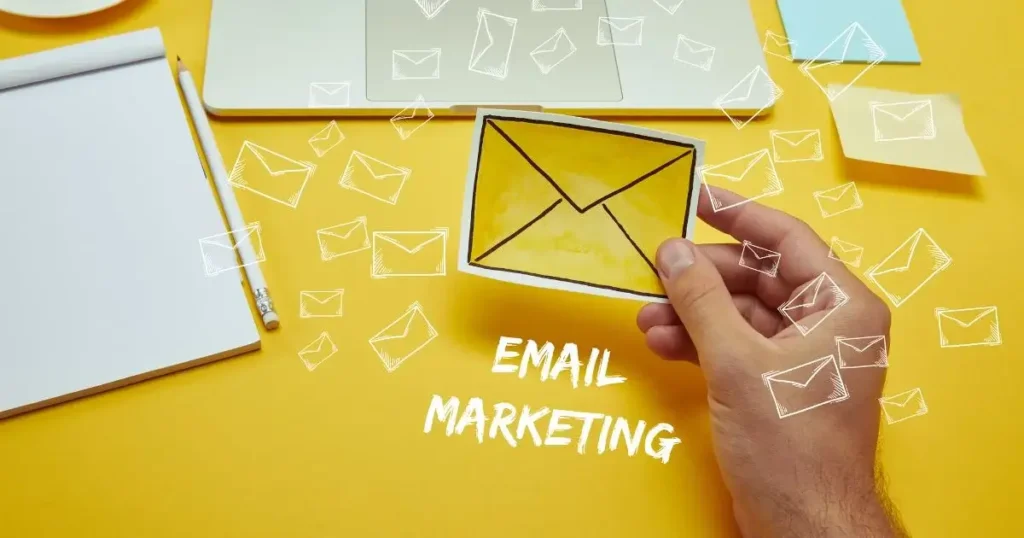 Email Marketing written with an envelope
