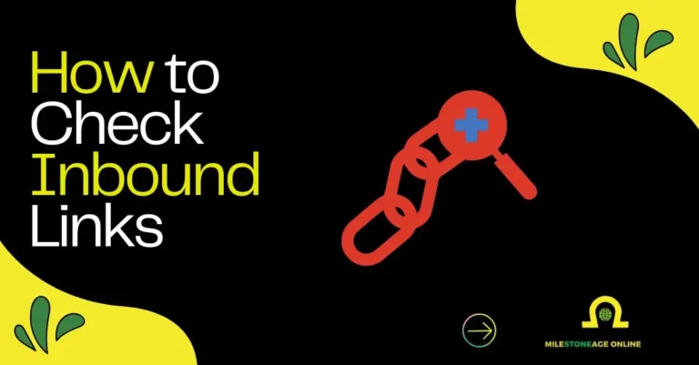 How to Check Inbound Links