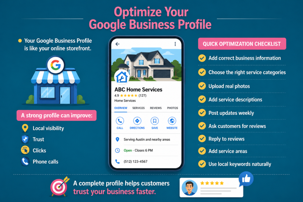 Google Business Profile optimization checklist for local SEO growth